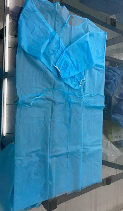 Tek Kullanımlık Non Woven İzolasyon Gece Elbisesi