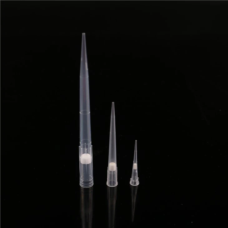Cazip Fiyat Yeni Tip Tek Kullanımlık Evrensel Doğal 100ul Mikropipet Uçları Filtreli