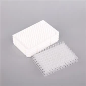 0.2ml Yarım Etek ve Eteksiz Şeffaf 96 Kuyulu PCR Plakası