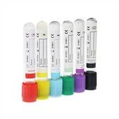 Tıbbi 13 * 75 Cam Vacutainer Kan Alma Tüpü